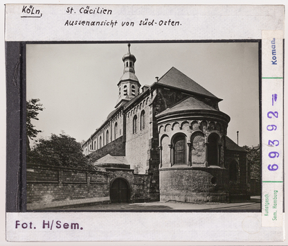 Vorschaubild Köln: St. Cäcilien, Außenansicht von Südosten 